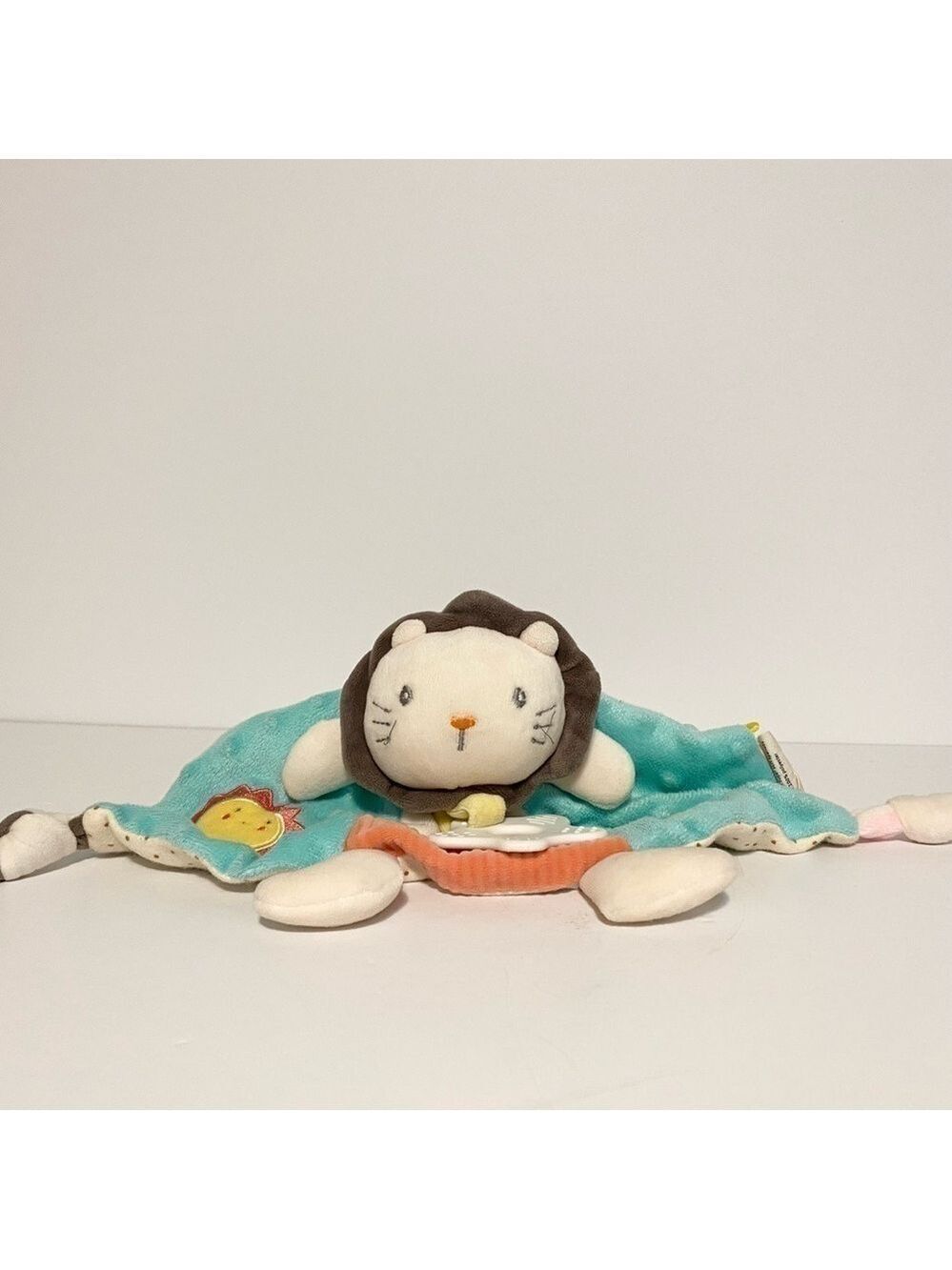Ritoeasy Sports Lion Lovey Teether Security Toy Sensory Baby Soft